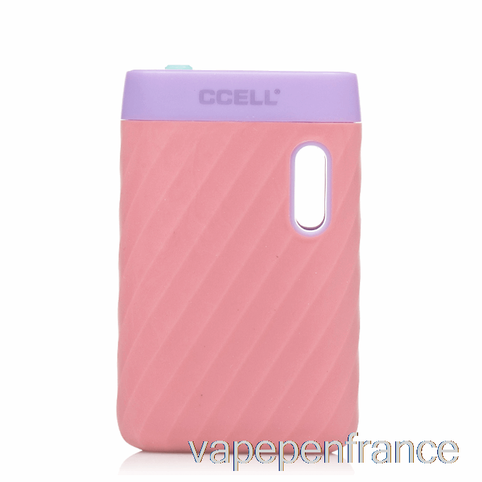 Ccell Sandwave Vv 510 Batterie Stylo Vape Rose Corail